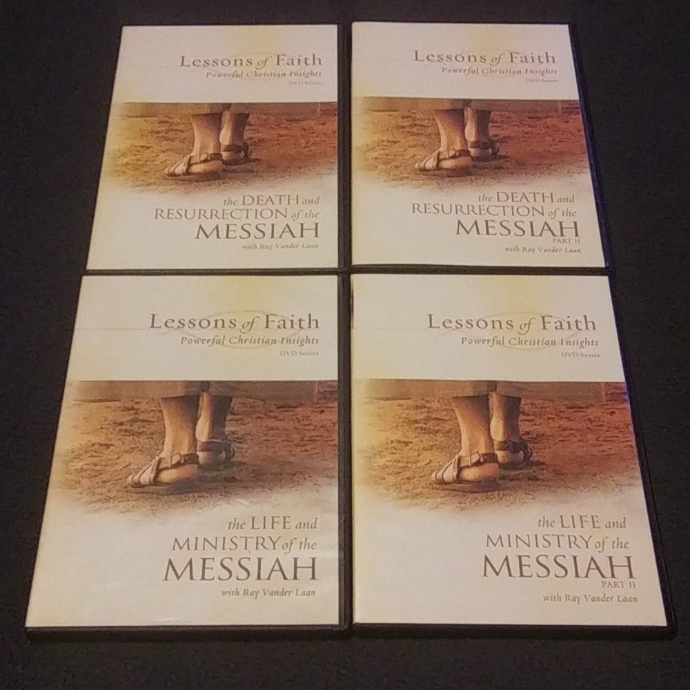 4 Christian DVD's